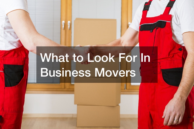 What to Look For In Business Movers
