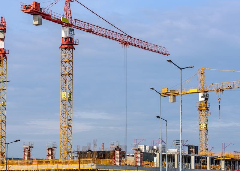 a construction crane